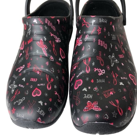 Anywear Unisex Anti Slip Closed Back EVA Nursing Clogs Shoes - Size W8 M6 - Picture 3 of 13